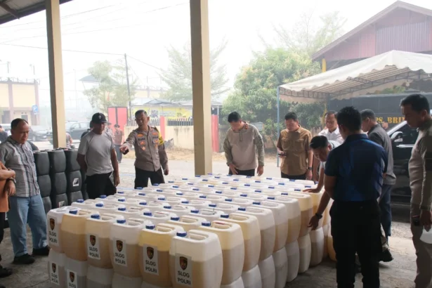 Polda Kalimantan Tengah telah memproduksi 1.607 jerigen cairan X-Fire hingga 1 Oktober 2026.