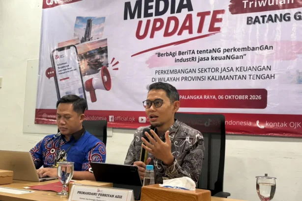 Kepala OJK Kalteng, Primandanu Febriyan Aziz.