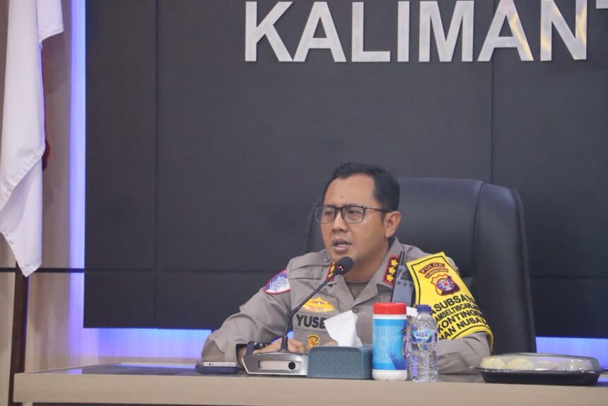 Direktur Lalu Lintas Polda Kalteng, Kombes Pol Yusep Dwi Prasetiya.