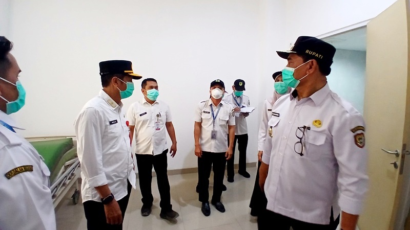 Bupati Barito Utara Cek Rumah Sakit
