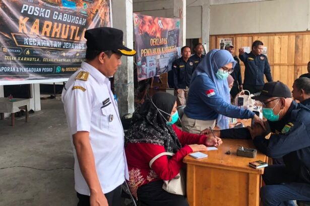 Cek Kesehatan Relawan Mpa Jenamas