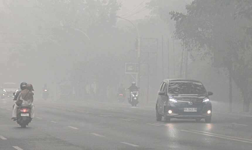 Kabut Asap Palangka Raya