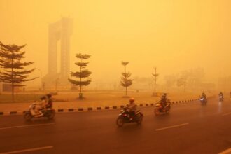 Kabut Asap Palangka Raya Kalteng