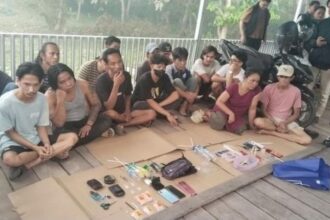 Penggerebekan Ponton Kampung Narkoba Palangka Raya