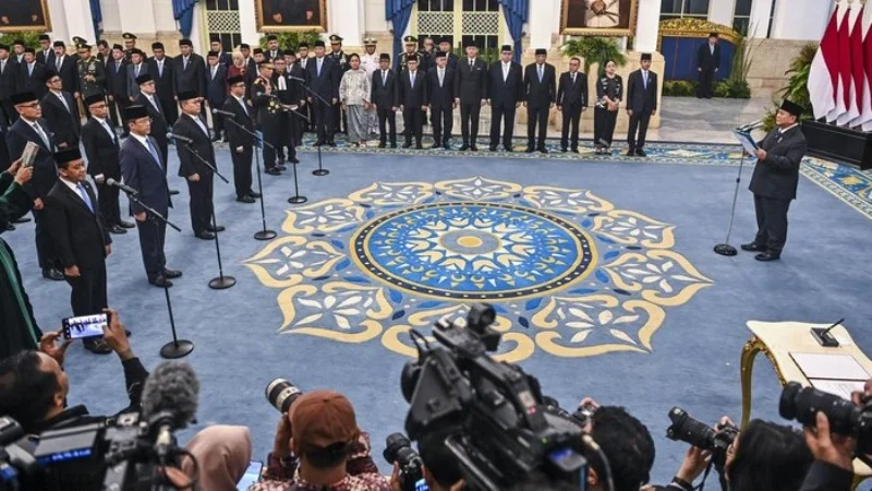 Reshuffle Kabinet Merah Putih Terbaru